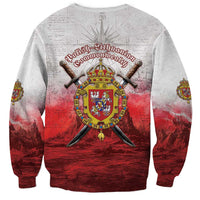 Polish-Lithuanian Commonwealth Sweatshirt Medieval Royal Coat Of Arms Heritage