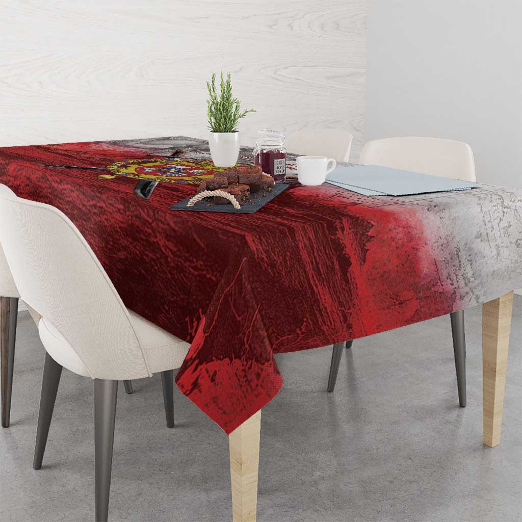 Polish-Lithuanian Commonwealth Tablecloth Medieval Royal Coat Of Arms Heritage