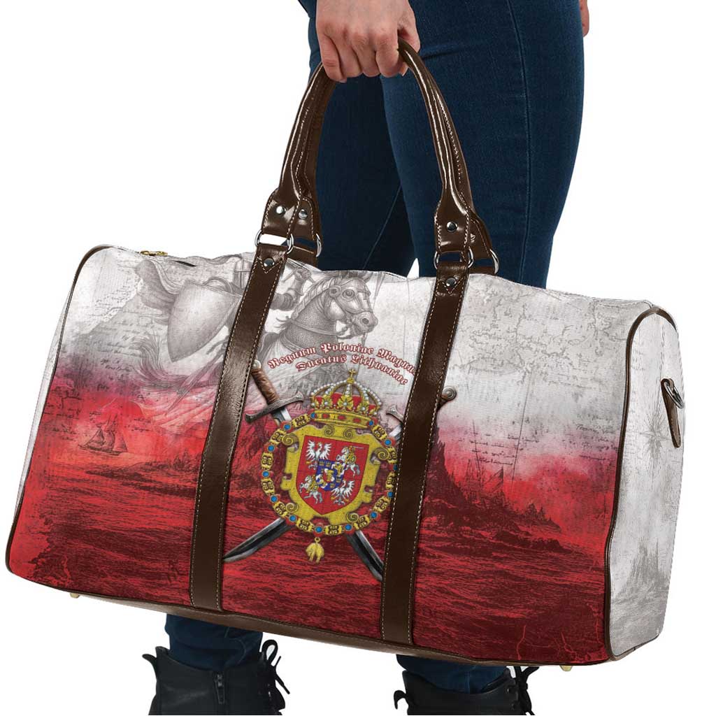 Polish-Lithuanian Commonwealth Travel Bag Medieval Royal Coat Of Arms Heritage