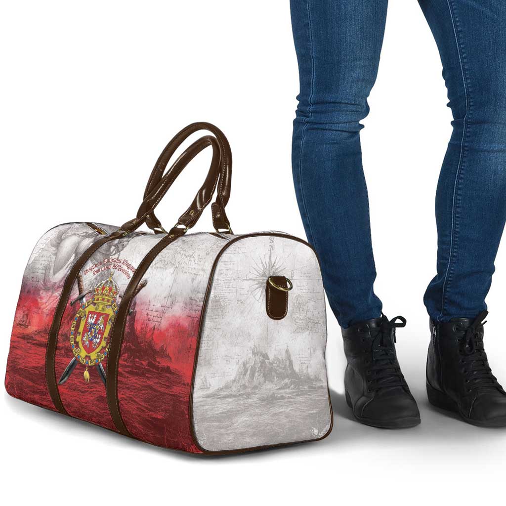 Polish-Lithuanian Commonwealth Travel Bag Medieval Royal Coat Of Arms Heritage