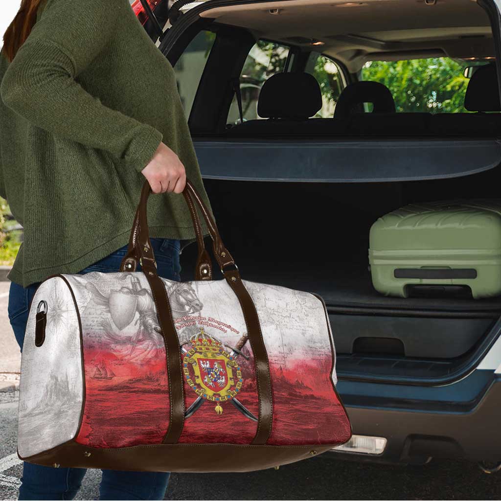 Polish-Lithuanian Commonwealth Travel Bag Medieval Royal Coat Of Arms Heritage