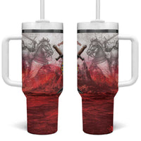 Polish-Lithuanian Commonwealth Tumbler With Handle Medieval Royal Coat Of Arms Heritage