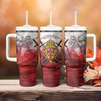 Polish-Lithuanian Commonwealth Tumbler With Handle Medieval Royal Coat Of Arms Heritage