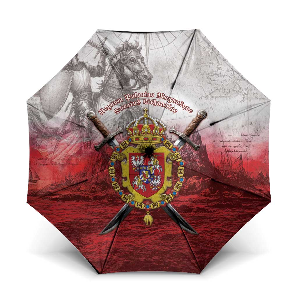 Polish-Lithuanian Commonwealth Umbrella Medieval Royal Coat Of Arms Heritage