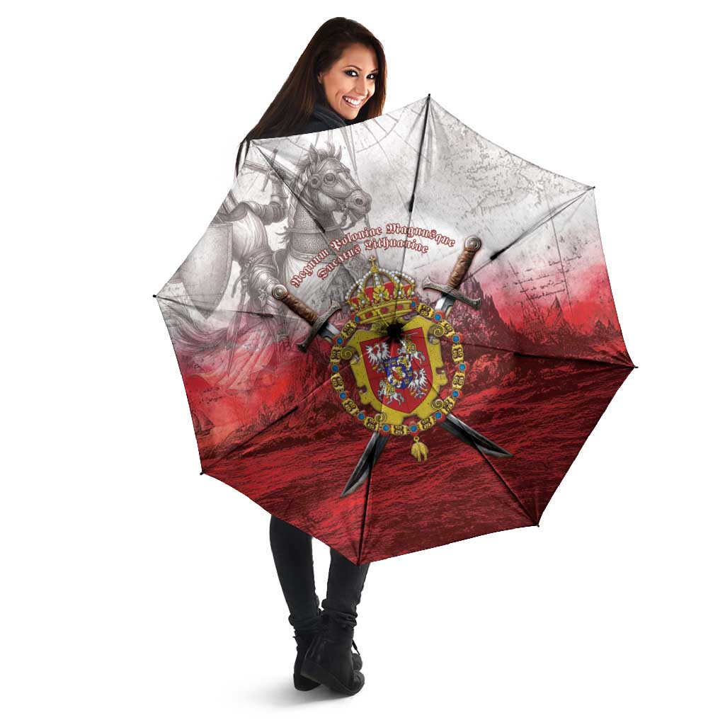 Polish-Lithuanian Commonwealth Umbrella Medieval Royal Coat Of Arms Heritage