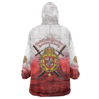 Polish-Lithuanian Commonwealth Wearable Blanket Hoodie Medieval Royal Coat Of Arms Heritage