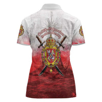 Polish-Lithuanian Commonwealth Women Polo Shirt Medieval Royal Coat Of Arms Heritage