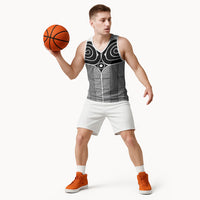 Japan Basketball Jersey Jomon Tattoo Inspiration White