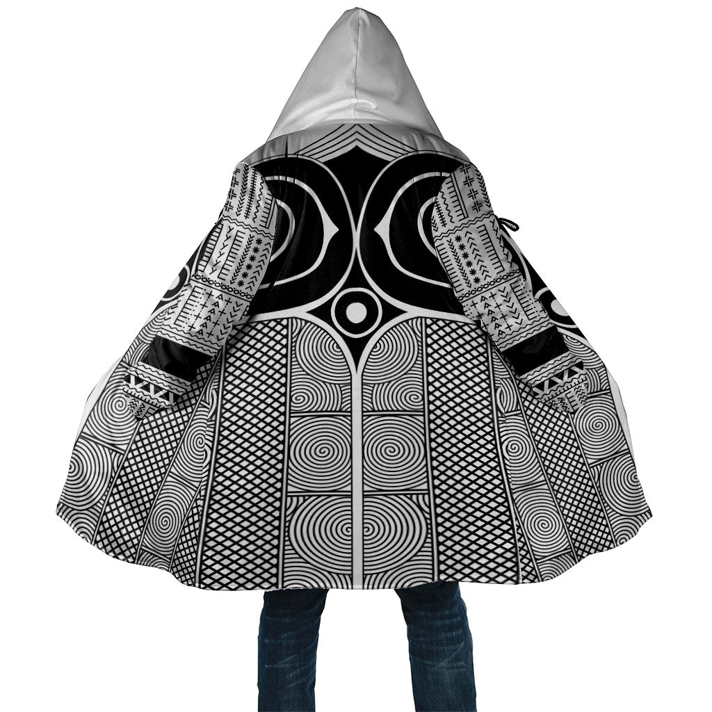 Japan Cloak Jomon Tattoo Inspiration White