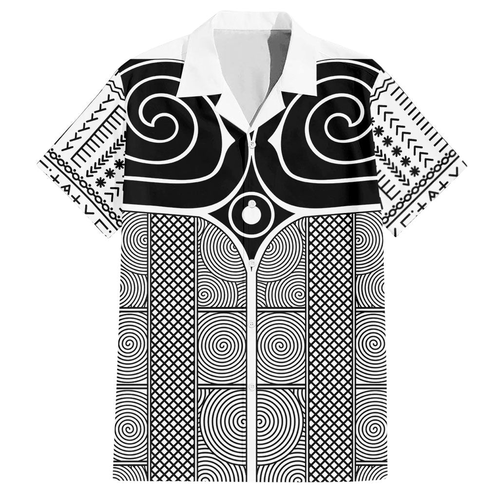 Japan Hawaiian Shirt Jomon Tattoo Inspiration White