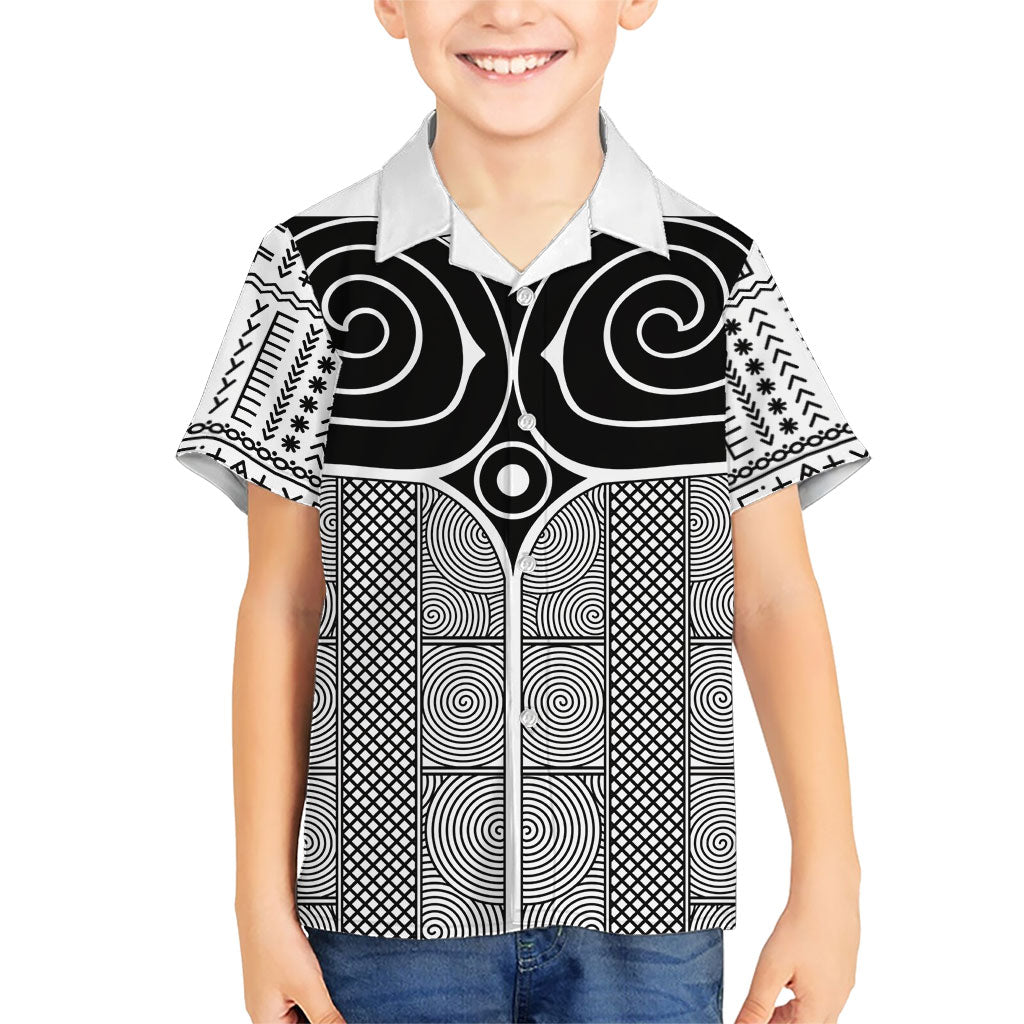 Japan Hawaiian Shirt Jomon Tattoo Inspiration White