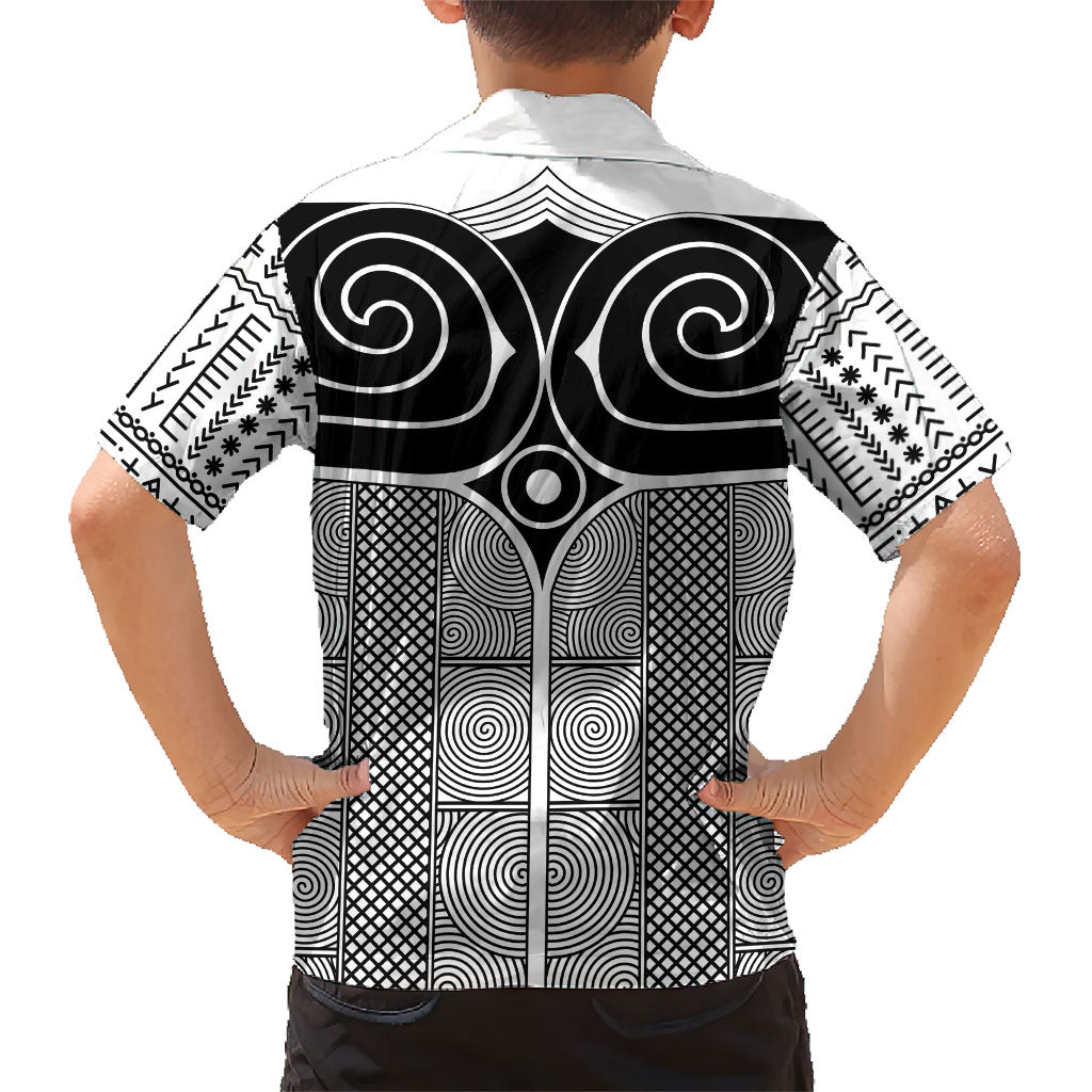 Japan Hawaiian Shirt Jomon Tattoo Inspiration White