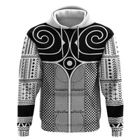 Japan Hoodie Jomon Tattoo Inspiration White