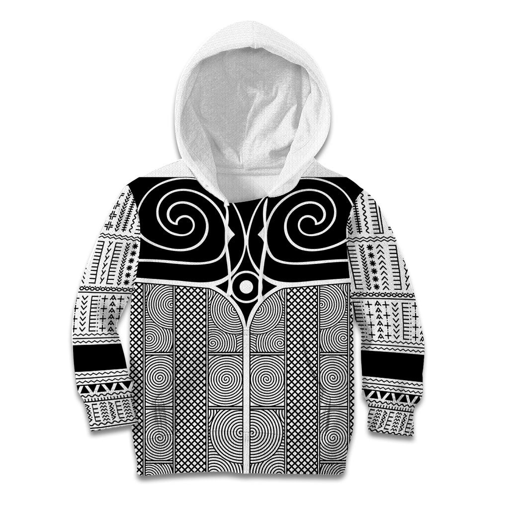 Japan Kid Hoodie Jomon Tattoo Inspiration White