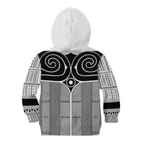 Japan Kid Hoodie Jomon Tattoo Inspiration White