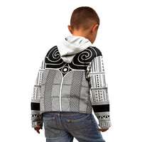 Japan Kid Hoodie Jomon Tattoo Inspiration White