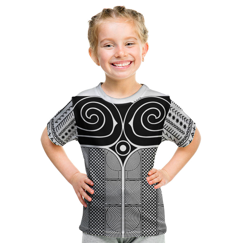 Japan Kid T Shirt Jomon Tattoo Inspiration White