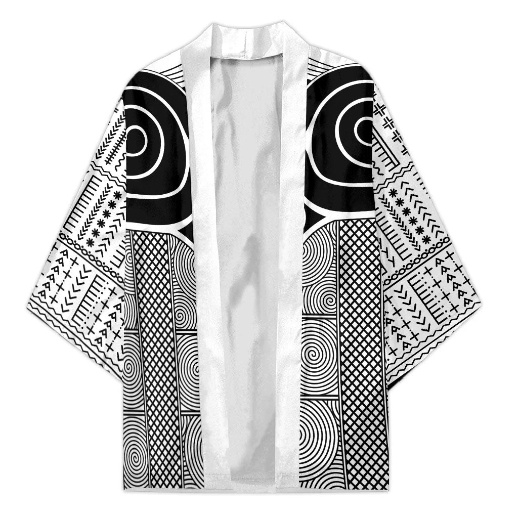 Japan Kimono Jomon Tattoo Inspiration White