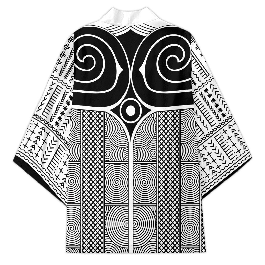 Japan Kimono Jomon Tattoo Inspiration White