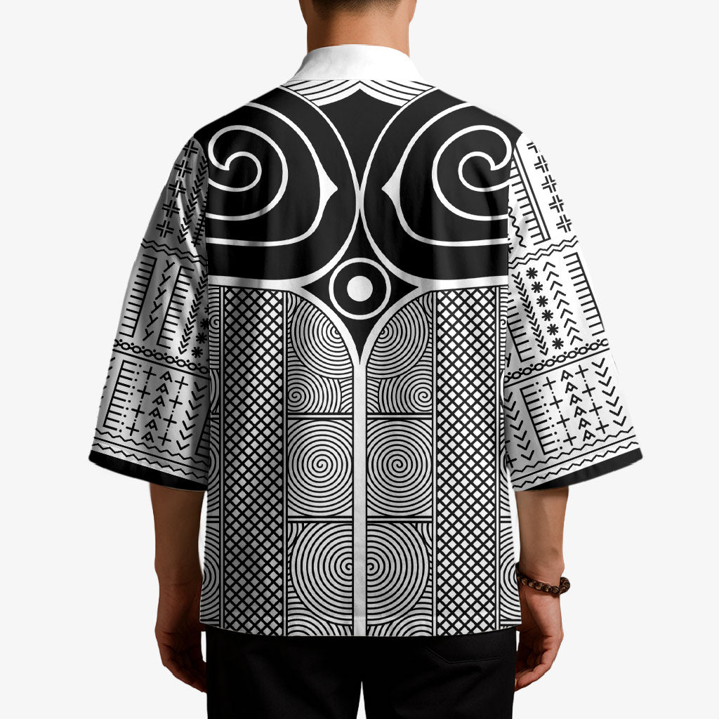 Japan Kimono Jomon Tattoo Inspiration White