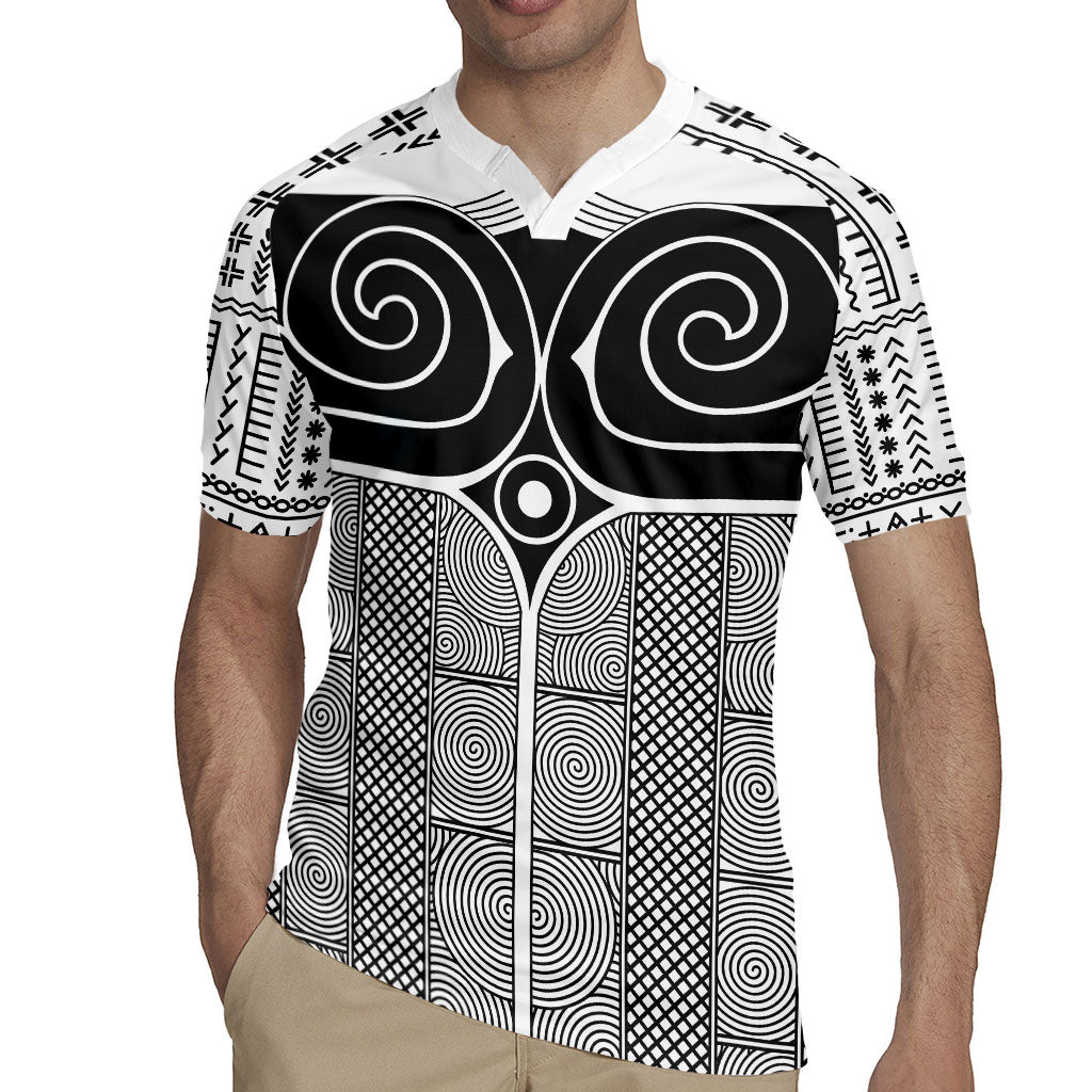 Japan Rugby Jersey Jomon Tattoo Inspiration White