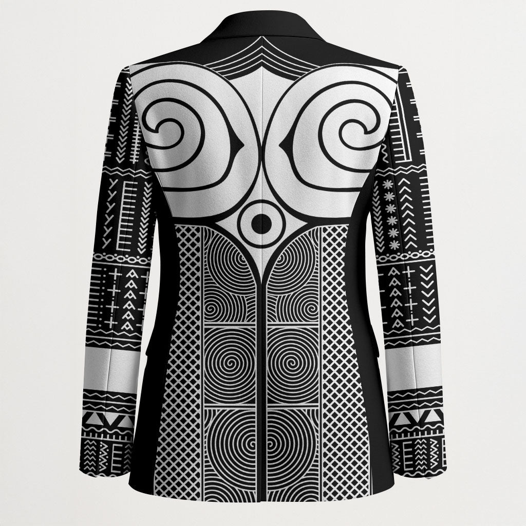 Japan Blazer Jomon Tattoo Inspiration Black