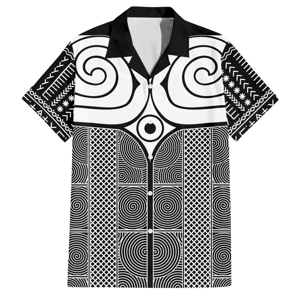Japan Hawaiian Shirt Jomon Tattoo Inspiration Black