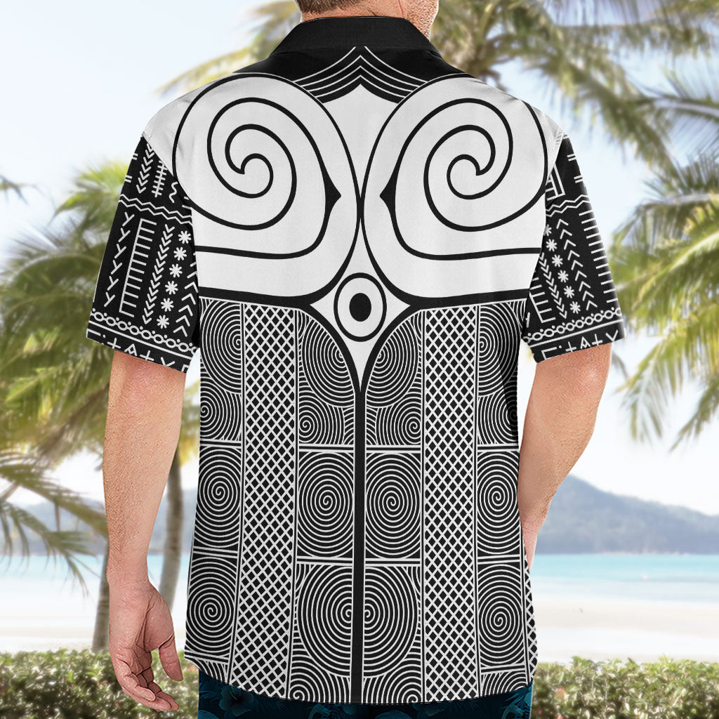 Japan Hawaiian Shirt Jomon Tattoo Inspiration Black