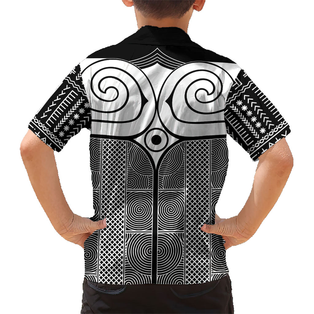 Japan Hawaiian Shirt Jomon Tattoo Inspiration Black