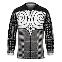 Japan Hockey Jersey Jomon Tattoo Inspiration Black