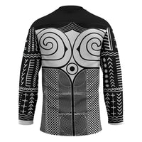 Japan Hockey Jersey Jomon Tattoo Inspiration Black