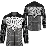 Japan Hockey Jersey Jomon Tattoo Inspiration Black