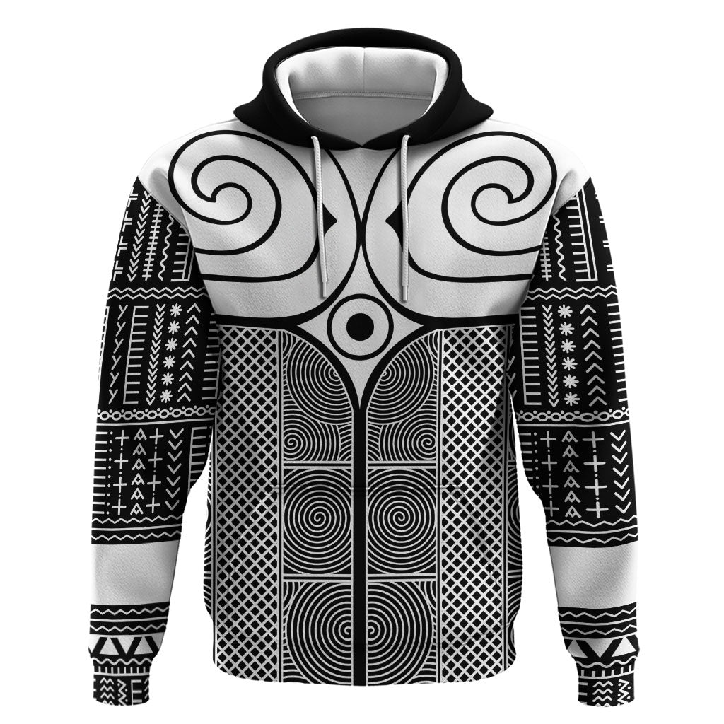 Japan Hoodie Jomon Tattoo Inspiration Black