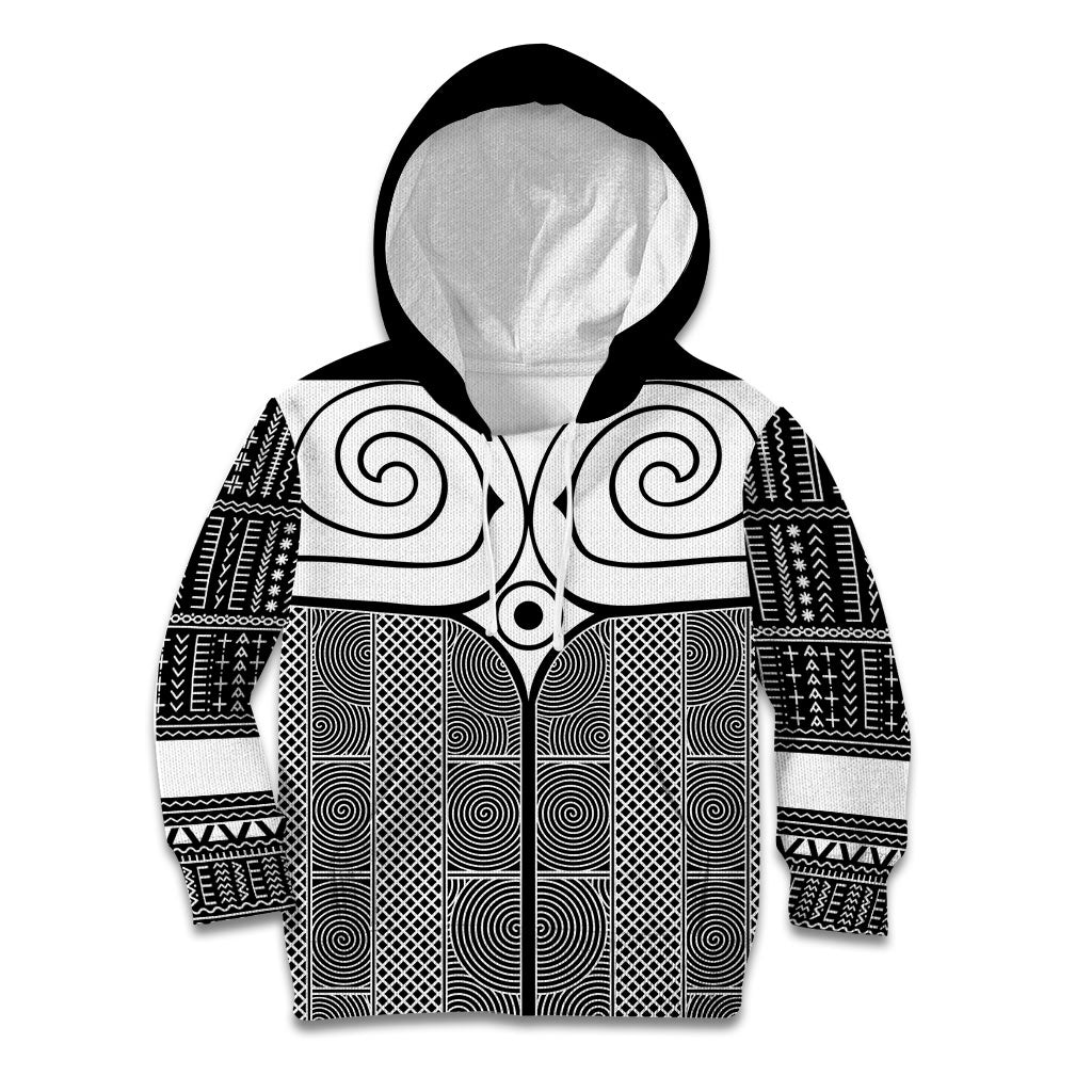 Japan Kid Hoodie Jomon Tattoo Inspiration Black