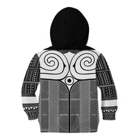 Japan Kid Hoodie Jomon Tattoo Inspiration Black