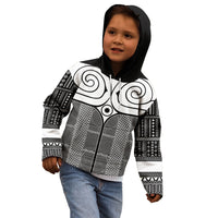 Japan Kid Hoodie Jomon Tattoo Inspiration Black