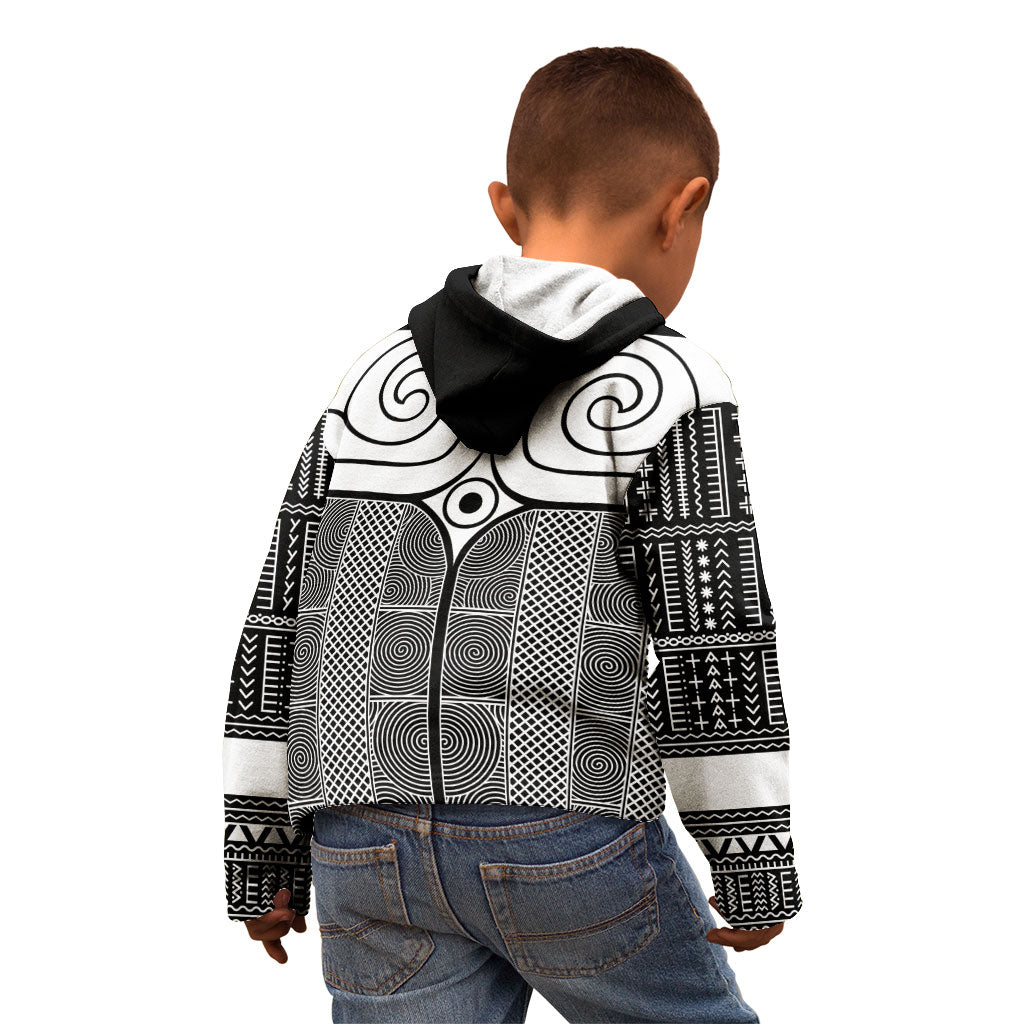 Japan Kid Hoodie Jomon Tattoo Inspiration Black