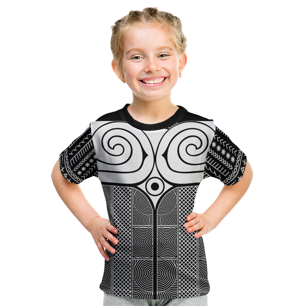 Japan Kid T Shirt Jomon Tattoo Inspiration Black