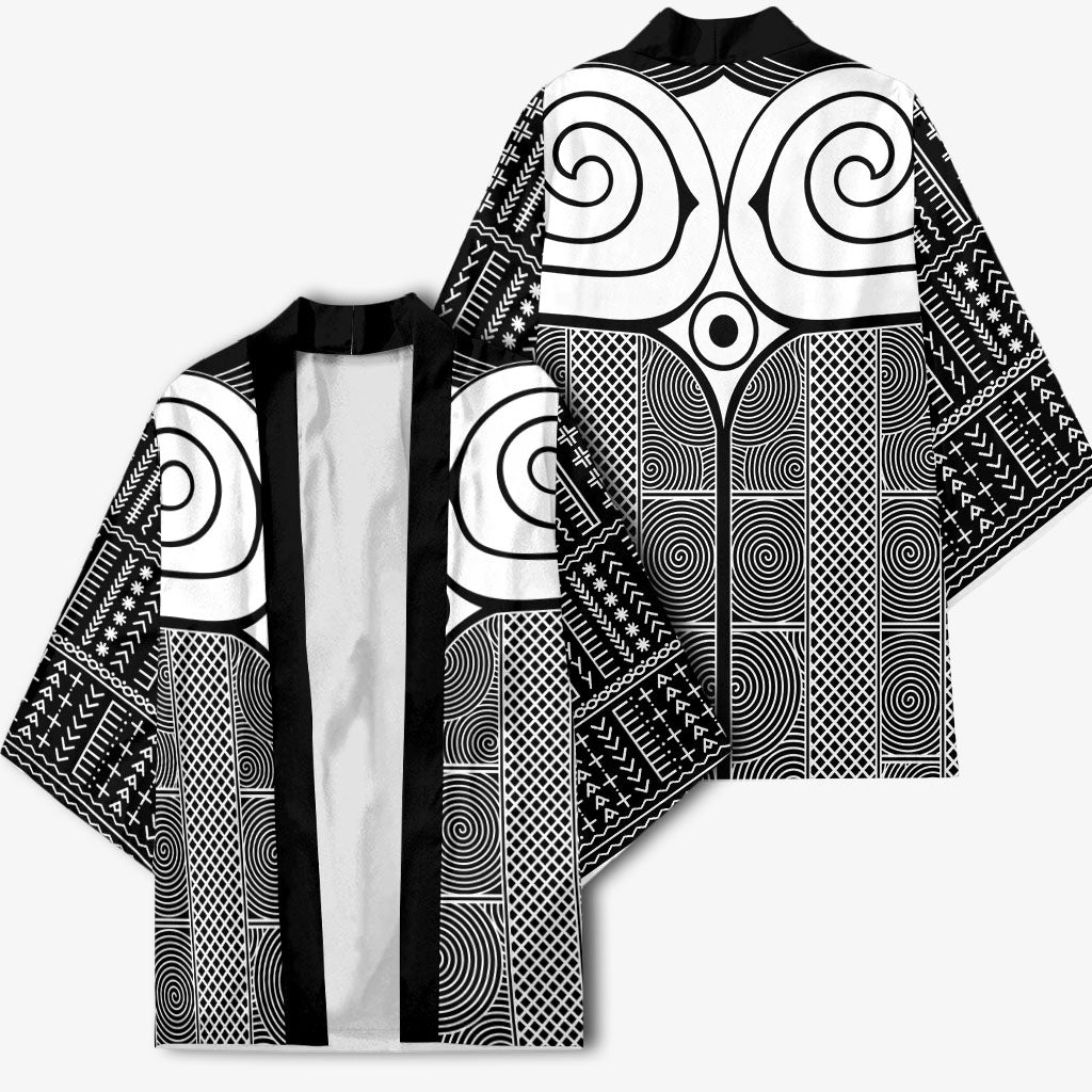 Japan Kimono Jomon Tattoo Inspiration Black