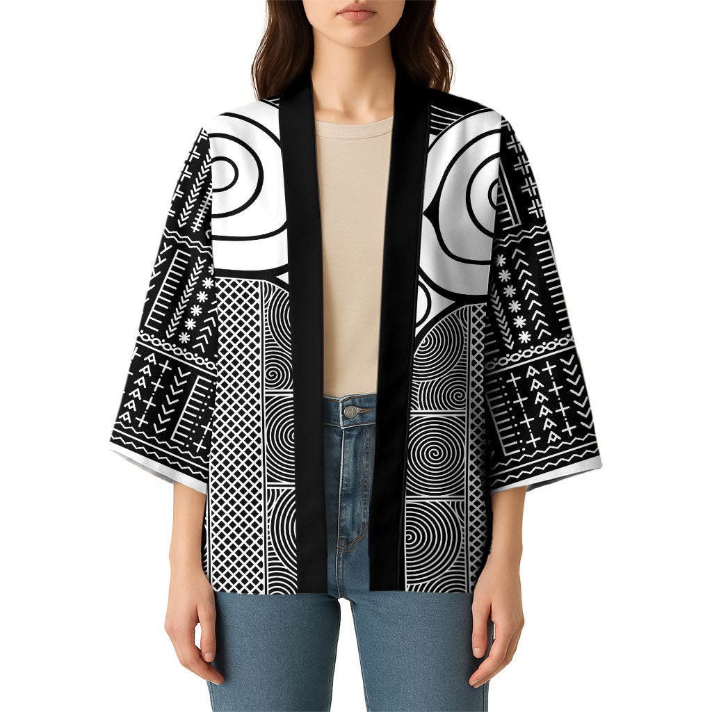 Japan Kimono Jomon Tattoo Inspiration Black