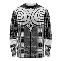 Japan Long Sleeve Shirt Jomon Tattoo Inspiration Black