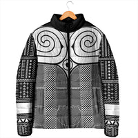 Japan Padded Jacket Jomon Tattoo Inspiration Black