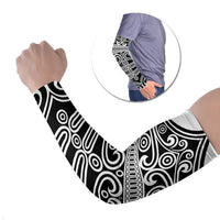 Japan Indigenous Jomon Tattoo Inspiration Arm Sleeves White Version