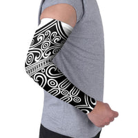 Japan Indigenous Jomon Tattoo Inspiration Arm Sleeves White Version