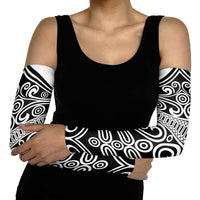 Japan Indigenous Jomon Tattoo Inspiration Arm Sleeves White Version