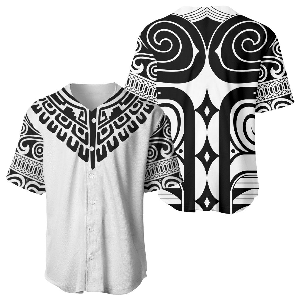 Japan Indigenous Jomon Tattoo Inspiration Baseball Jersey White Version