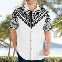 Japan Indigenous Jomon Tattoo Inspiration Hawaiian Shirt White Version