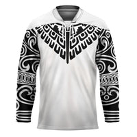 Japan Indigenous Jomon Tattoo Inspiration Hockey Jersey White Version