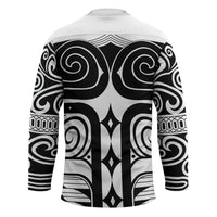 Japan Indigenous Jomon Tattoo Inspiration Hockey Jersey White Version