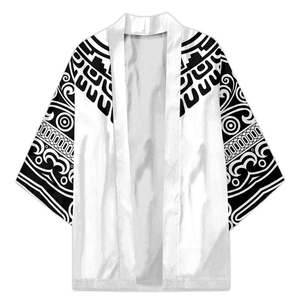 Japan Indigenous Jomon Tattoo Inspiration Kimono White Version